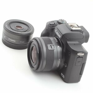 【ショット数1,000枚以下】Canon EOS Kiss M2 ダブルレンズキット