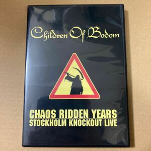 Children Of Bodom - Chaos Ridden Years Stockholm Knockout Live 国内版DVD 帯付き