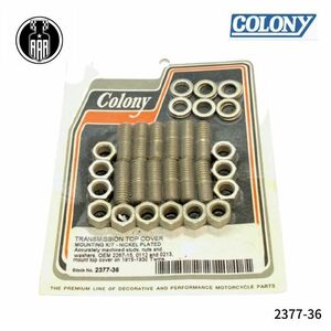 トランスミッション トップカバー マウント 取り付けキット ハーレーダビッドソン 2377-36 Colony コロニー