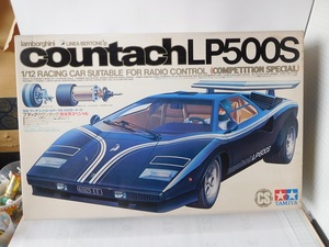 ◎タミヤ小鹿 RC　1/12　電動ラジオコントロールカー ブラック　カウンタック　(ランボルギーニ　カウンタック　LP500S)競技用スペシャル 