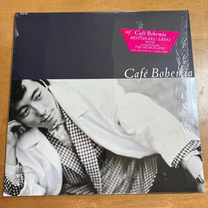 レコード 佐野元春 / CAF BOHEMIA カフェ・ボヘミア 283H260 MOTOHARU SANO WITH A YOUNG SOUL ENSEMBLE THE HEARTLAND