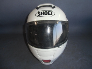 【ジャンク品】 SHOEI ショウエイ NEOTEC ネオテック ヘルメット オートバイ フルフェイス システムヘルメット インナーバイザー Mサイズ