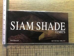 SIAM SHADE TIME ステッカー　シャムシェード