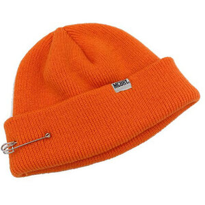 まとめ得 MACK BARRY マクバリー 【BEANIE(ビーニー)】 MCBRY SHORT BEANIE オレンジ MCBRY79583 x [2個] /l