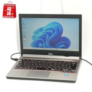 福袋 半額セール 大赤字宣言 新品SSD 13.3型ワイド ノートパソコン 富士通 E736/M 中古 Celeron 8GB DVD 無線 Bluetooth Windows11 Office