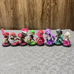 F460"　スプラトゥーン アミーボ amiibo フィギュア セット 8体