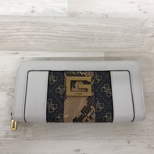 GUESS ゲス 長財布 ロングウォレット レザー Bling Large ZIP Around Wallet[C6192]