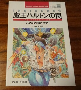 PC-9801 インサイダーズ 魔王ハルトンの罠 パソコン内部への旅 3.5インチFD アスキー出版局