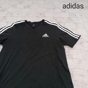 adidas アディダス スリーストライプ 半袖Tシャツ W11054