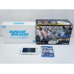 1円【ジャンク】SONY/BANDAI ソニー/バンダイ/PS Vita/ガンダムブレイカー スターターパック/PCHL60001/67