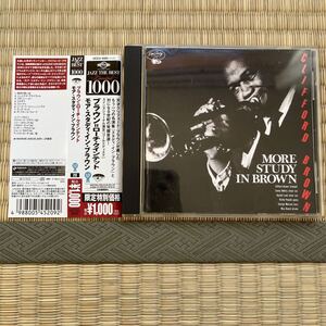 ●More Study In Brown　/　 クリフォード・ブラウン & マックス・ローチ（Clifford Brown And Max Roach）/　CD