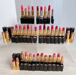 1スタ◆CHANEL◆シャネル◆口紅◆ROUGE◆ルージュ◆コスメまとめ◆40本