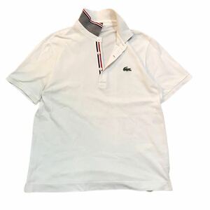 LACOSTE ラコステ ポロシャツ ホワイト サイズ4 (L)