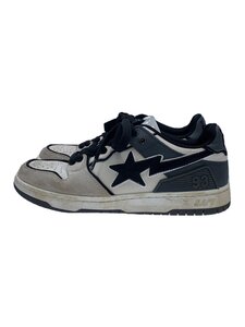 BAPE STA!◆ローカットスニーカー/26cm/GRY/レザー