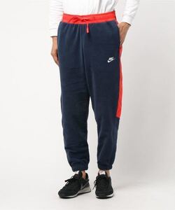 NIKE コア ウィンター シーズナル パンツ フリース ネイビー レッド M ナイキ 防寒 ズボン ジャージ 紺 赤 929127-451