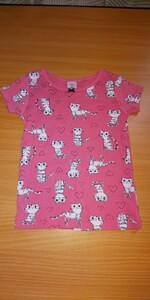 カーターズ ネコ Tシャツ ピンク 90cm 綿100％ 2T ～2歳 carter