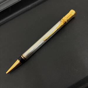 希少 パーカー デュオフォールド ゴドロン スターリングシルバー ボールペン PARKER DUOFOLD GODRON Sterling Silver Ballpoint Pen【538】