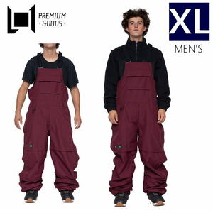 ● L1 RANKIN BIB PNT PORT XLサイズ メンズ スノーボード スキー パンツ PANT ビブパンツ 23-24 日本正規品