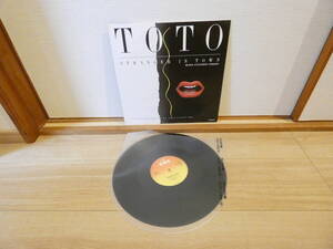 8447◆LPレコード◆TOTO Stranger In Town