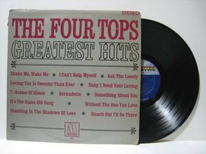 【LP】 THE FOUR TOPS / GREATEST HITS US盤 フォー・トップス ベスト・ヒッツ