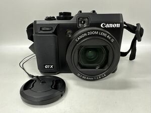 【9T23】1円スタート Canon PowerShot G1 X キャノン パワーショット レンズ CANON ZOOM LENS 15.1-60.4mm 1:2.8-5.8 デジタルカメラ 