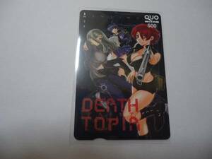 新品★DEATHTOPIA(デストピア) QUOカード 抽プレ レア クオカ