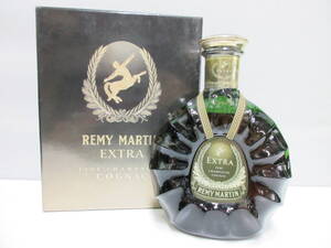 21638 酒祭 洋酒祭 レミーマルタン エクストラ リボン ブランデー 未開栓 700ml 40% REMY MARTIN 古酒 未開栓 保管品 