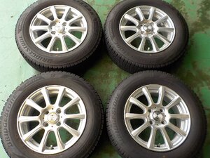 D14019 ウェッズ Joker ヤリス アクア ヴィッツ フィット ノート 等 ブリザック VRX2 175/70R14 付き 5.5J +45