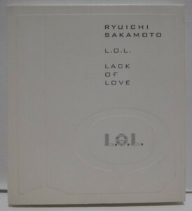 坂本龍一　L.O.L　LACK OF LOVE 　2000年 ドリームキャスト ゲーム サントラ　サウンドトラック CD