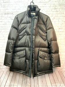 BURBERRY BLACK LABEL　バーバリー　ブラックレーベル メンズ　ダウン　アウター　ブラウン　裏地チェック　Lサイズ　BMP00-999