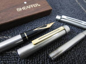 【必見】 SHEAFFER シェーファー 万年筆 ボールペン ペン先金 14K 585