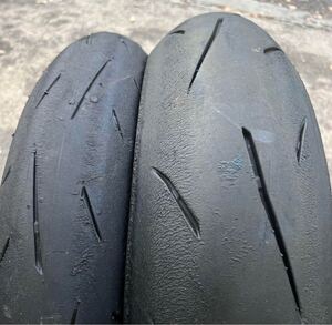 中古　DUNLOP α13sp H 前後