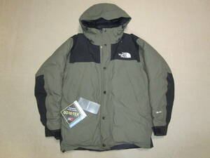 ほぼ未使用!即決!THE NORTH FACE ノースフェイス Mountain Down Jacket メンズ マウンテンダウンジャケット ND91930 ニュートープ size L 