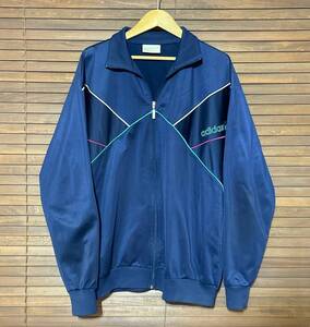 adidas【XL】90s☆トレフォイル☆トラックジャケット☆ジャージ☆アディダス☆ビンテージ☆古着-M