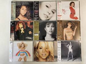 W9020 マライア・キャリー 国内盤 帯付き 9枚セット｜Mariah Carey Music Box Merry Christmas Daydream Charmbracelet Butterfly