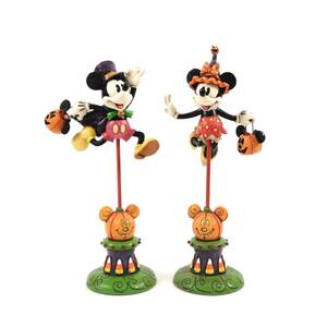 【中古・美品】DISNEY HALLOWEEN ディズニー ハロウィン フィギュア ミッキー ミニー 2012 TOKYO DISNEY RESORT (#DQLK9)