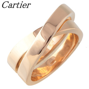 カルティエ パリ リング #57 750YG 新品仕上げ済 Cartier【16777】