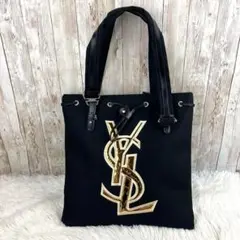 【極美品】YSL イヴサンローラン トートバッグ カハラ 肩掛け A4 ブラック