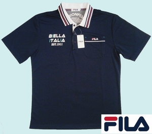 新品 フィラ FILA GOLF ポロシャツ 色ネイビー SIZE:L