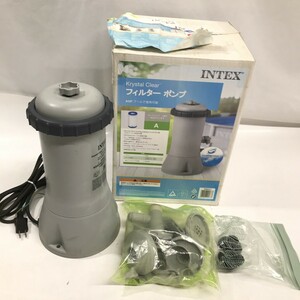 INTEX インテックス カートリッジ フィルター ポンプ モデル637J プールで使用可能 角D0604-40