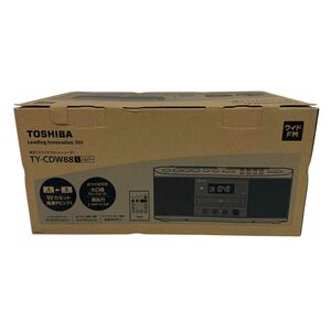 【未使用】 東芝　TY-CDW88 S シルバー CDラジオカセットレコーダー (TOSHIBA radio cassette recorder )