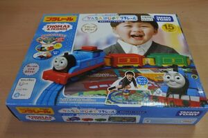 0760/3600/C58　タカラトミー 『 プラレール トーマス ぷっしゅでゴー! かんたんはじめてプラレール きかんしゃトーマスセット 』　