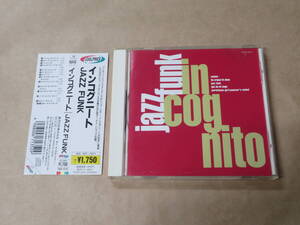 JAZZ FUNK　/　 インコグニート（INCOGNITO）/　CD　/　帯付き