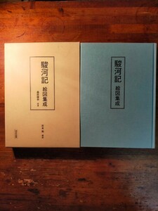 【送料無料】駿河記 絵図集成 桑原藤泰（1998年 羽衣出版 初版 絶版 完全影印 名所景勝図 地誌 郷土史 東海道 静岡県 古地図）