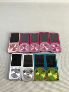 S4607○SONY ソニー WALKMAN ウォークマン 9台まとめ NW-S755 NW-S754 NW-S644 等 【ジャンク】同梱不可 240312