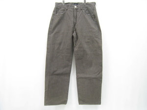 SHIPS シップス コットン パンツ グレーブラウン系 SIZE 32 