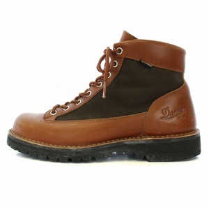 ダナー DANNER DANNER FIELD ショートブーツ レースアップ レザー US7.5 25.5cm 茶 ブラウン D121003 /TK メンズ