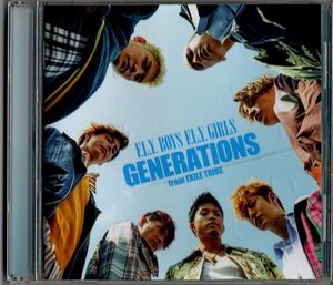 CD★GENERATIONS from EXILE TRIBE／F.L.Y. BOYS F.L.Y. GIRLS