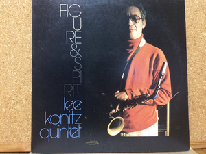 LP★リー・コニッツLee Konitz★フィギュア・アンド・スピリットFigure & Spirit☆テッド・ブラウン