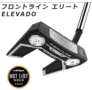 新品■クリーブランド■2023.3■フロントライン　エリートパター ELEVADO■34.0■前方重心設計とフェース加工によりまっすぐ安定した転がり